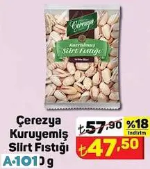 ÇEREZYA SİİRT FISTIĞI KURUYEMİŞ ÇEREZYA SİİRT FISTIĞI KURUYEMİŞ